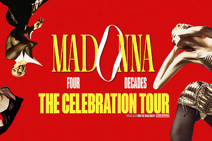 Póster para el Tour de Madonna 2023: The Celebration Tour 2023