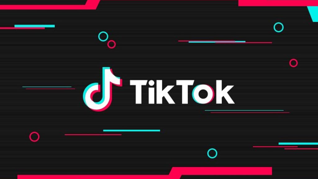 El logo de TikTok en un fondo del mismo estilo para hablar de la influencia de TikTok en la Industria Musical