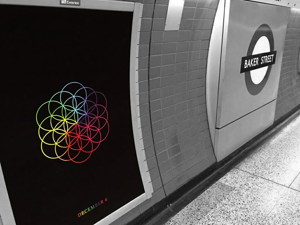 A HEAD FULL OF DREAMS LONDON UNDERGROUND POSTER