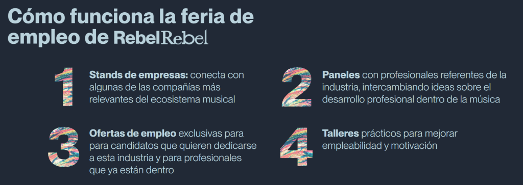 Feria de Empleo Rebel Rebel Industria Musical